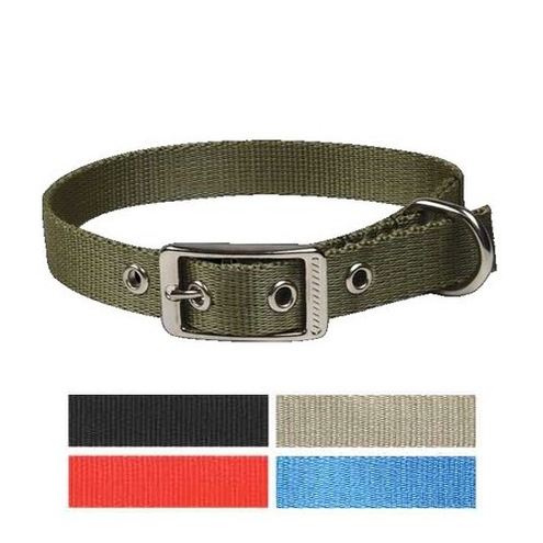 CHABA Obroża taśma 16mm x 35cm czarna