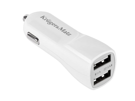 Kruger&Matz ładowarka samochodowa - KM0018 - 2xUSB - dostępne od ręki