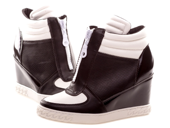 Wiosenne sneakersy trampki damskie 609 BK