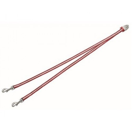 Flexi Vario Duo Belt S czerwony - rozwidlenie do smyczy Vario