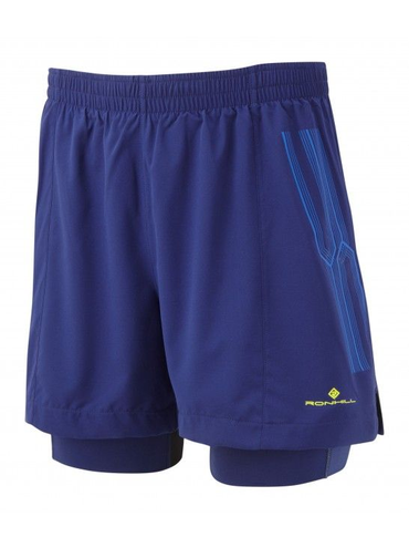 Ronhill Infinity Marathon Twin Short | Blue