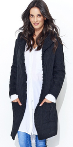 Sweter NUMINOU NU_S36 - Czarny