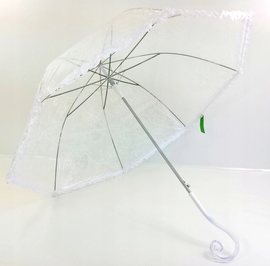 Parasol półprzezroczysty FALBANKA PE0021 White