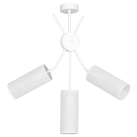 Zwis 3-pł TUTTO WHITE na rurce (krótki) 948PL/E Aldex