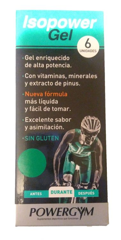 Powrgym Isopower Gel 40G - zestaw żeli energetycznych