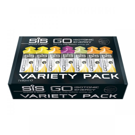 SIS Variety Pack - zestaw 7 żeli energetycznych SIS GO Isotonic Energy