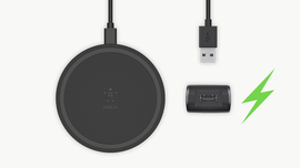 BELKIN BOOST UP 10W Czarna Ładowarka Indukcyjna iPhone Xs/Xr 1519F6 F7U082vfBLK