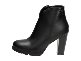 Czarne botki buty damskie SABATINA 7230 SŁUPEK