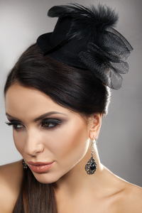 Ozdoba do włosów MINI TOP HAT 18