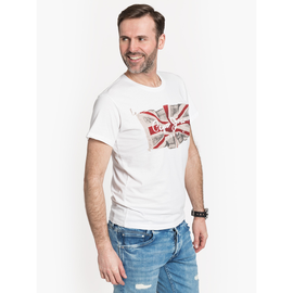 Pepe Jeans "Flag Logo" White