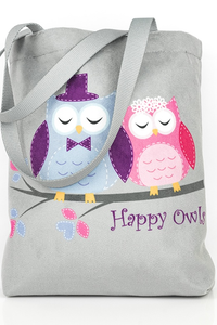 Torba zakupowa HAPPY OWLS dziewczęca