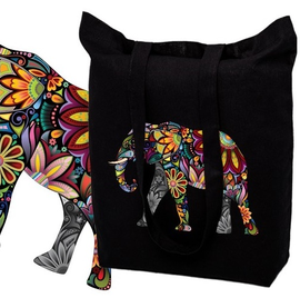 Torba na zakupy bawełniana EKO SŁOŃ-ELEPHANT F45