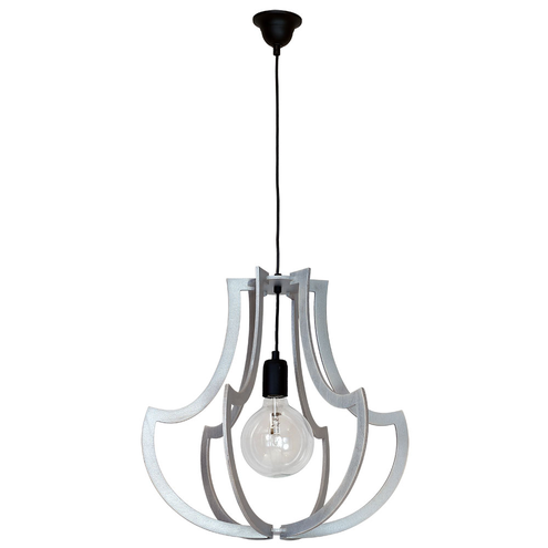 Zwis 3-pł JURA OWAL GREY czarny 877G1/21 Aldex