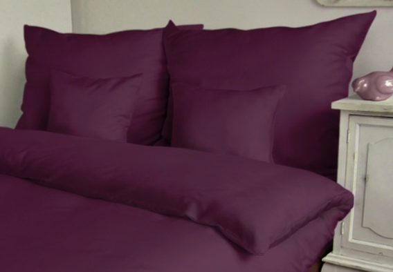 Poszewka satynowa Sophia fiolet 50x60