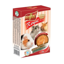 Vitapol Menu Płatki - Marchewka 40g