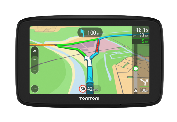 TomTom Via 53 - nawigacja samochodowa - Europa - WiFi - dożywotnia mapa - informacje o korkach przekazywane ze smartfonu - dostępne od ręki