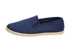 SLIP ON Granatowe tenisówki męskie WISHOT 166