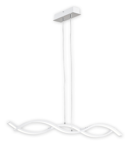 Linea LED listwa 2 pł. biały + chrom