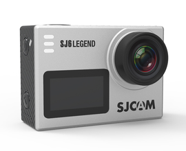 SJCAM SJ6 Legend Silver - kamera sportowa - 4K - kąt widzenia 166 stopni - 16MP - dostępne od ręki