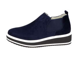 Buty damskie na platformie J.STAR 116 GRANAT