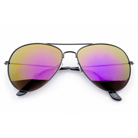 Okulary przeciwsłoneczne lustrzanki Aviator 0753