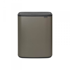 Kosz TOUCH BIN BO 2x30L Platinum