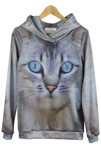 Bluza z kapturem MIAU