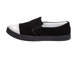 SLIP ON Czarne tenisówki damskie BALADA B778-1
