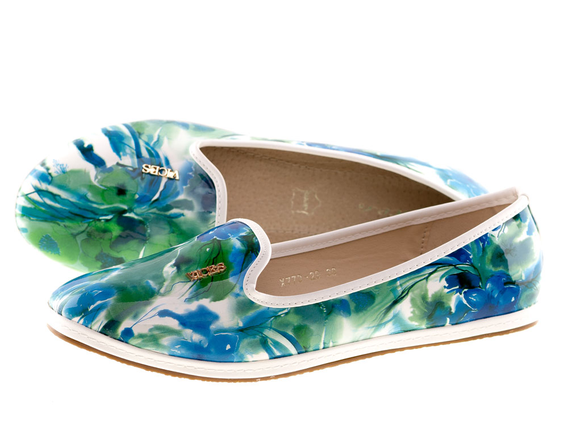 -50% Stylowe lordsy baleriny VICES X773 gn