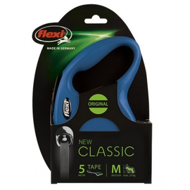 Flexi New Classic Smycz taśma M 5m niebieska