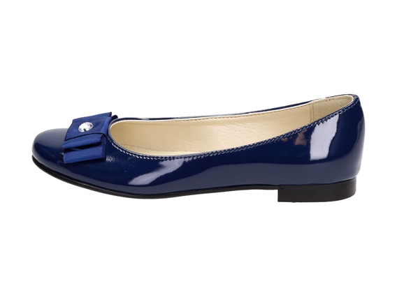 Granatowe baleriny buty dziecięce KMK 122