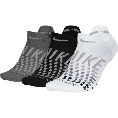 Women's Nike Everyday Max Cushion No-Show Training Sock (3 Pair) M (38-42)