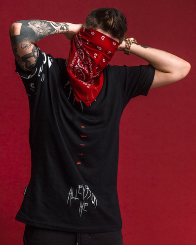 NBL X BLIND WEAR T-SHIRT ALL EYES ON ME BLACK