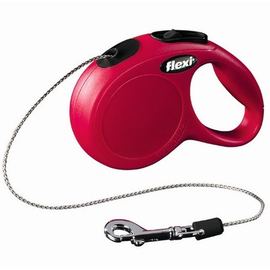 Flexi New Classic Smycz linka XS 3m czerwona