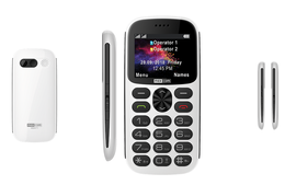 Maxcom Comfort telefon MM471 Biały + stacja dokująca