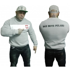 Bluza bez kaptura BAD BOYS POLAND