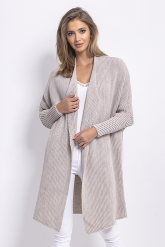 Sweter kardigan z mankietami fb762