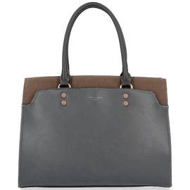 David Jones Firmowe Torebki Damskie Elegancki Kufer w rozmiarze XL Szara (kolory)