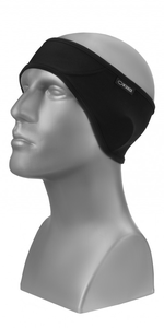 Opaska termoaktywna HEADBAND Serie A WITH MEMBRANE IN FRONT THERMOline czarna