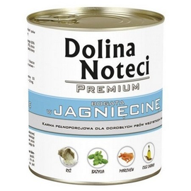 Dolina Noteci Premium Pies Jagnięcina puszka 800g