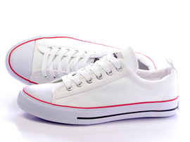 -45%Markowe trampki białe AMERICAN CLUB DSLN01
