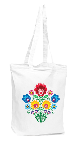 Torba na zakupy bawełniana EKO FOLK S05