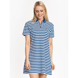 Tommy Jeans "Essential Stripe Polo Dress" Blue