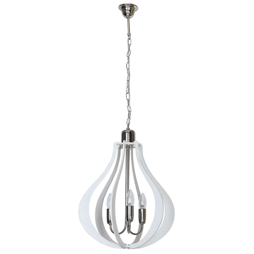 Zwis 3-pł JURA OWAL Natural chrom 877E Aldex