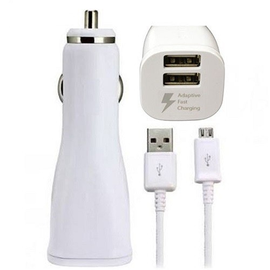 Samsung ładowarka samochodowa - LN920 + DU4EWE - 2xUSB - fast charging - dostępne od ręki