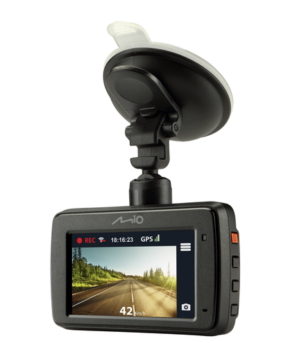 Mio MiVue 733 WiFi - rejestrator jazdy - Full HD - kąt widzenia 130 - wbudowany GPS - systemy wspomagania kierowcy ADAS - dostępne od ręki