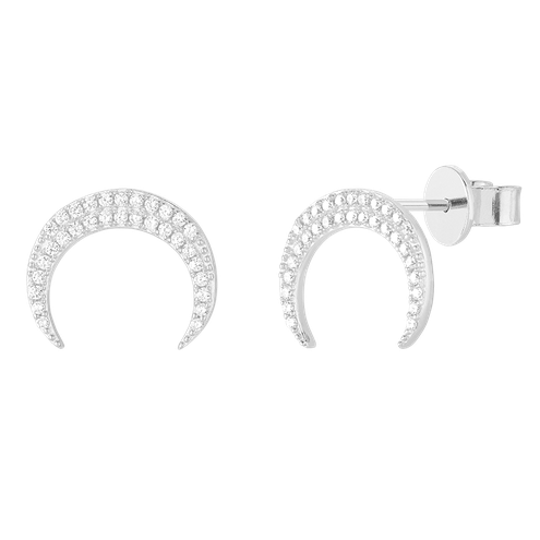 Kolczyki Eclipse Silver