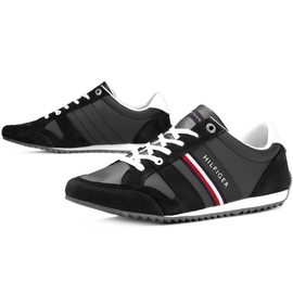 Buty Tommy hilfiger Essential leather runner > fm0fm02045 990