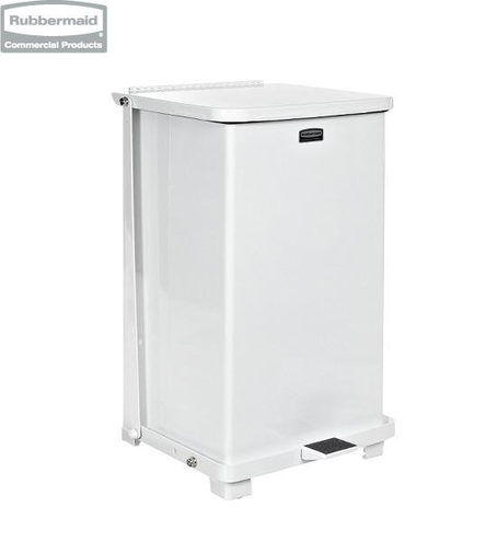 Kosz kwadratowy 90L White SKLEP RUBBERMAID