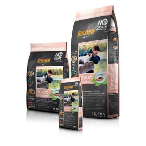 Belcando Finest Grain-free Salmon 1kg - dla psa - bezzbożowa z